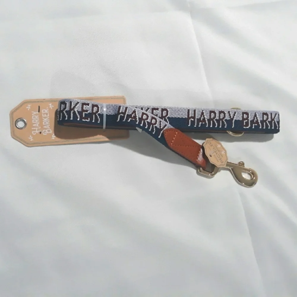 Harry Barker Dog Leash with Brown Handle 6ft New with Tag